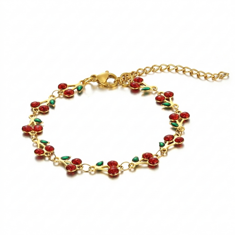 Bracelet cerise
