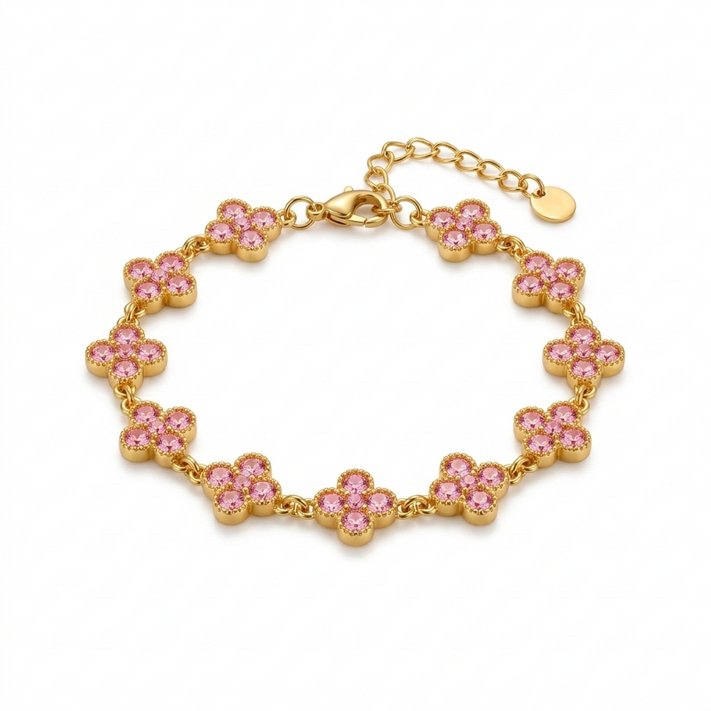Bracelet Camelia rose