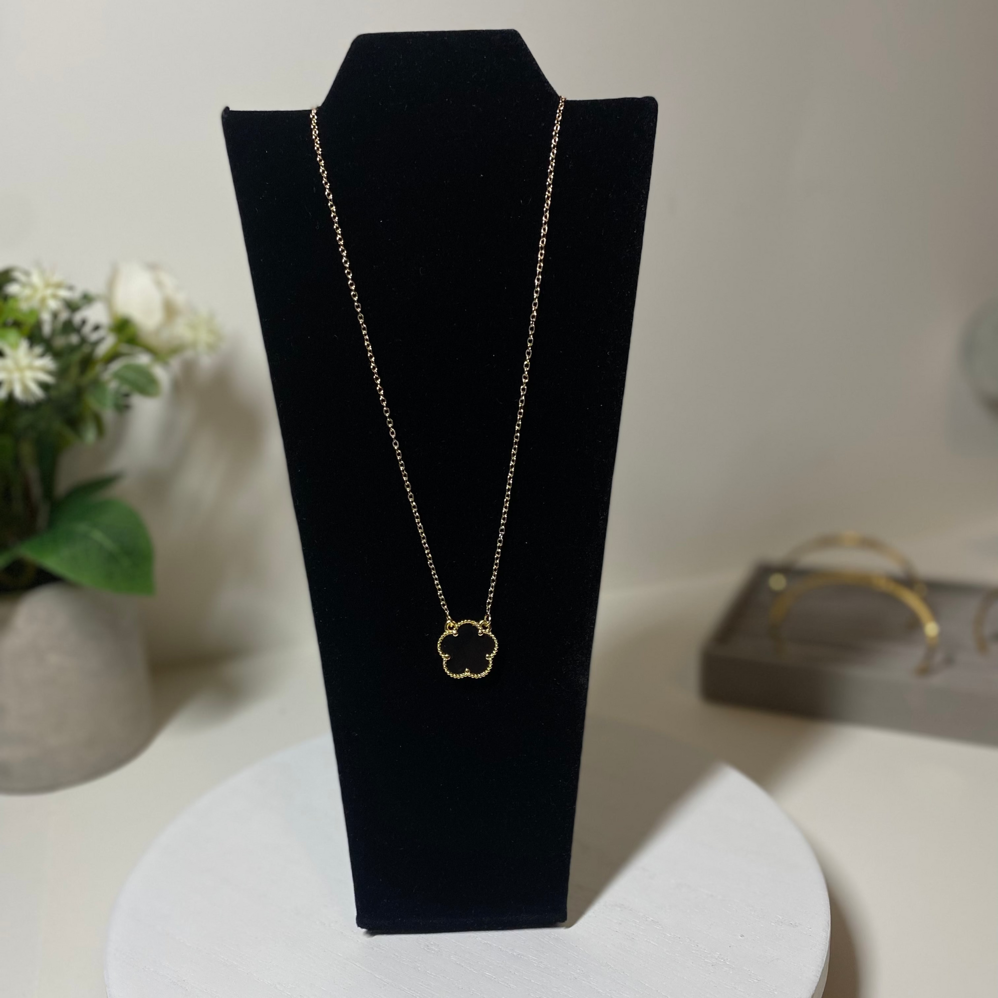 Lydia Black Necklace