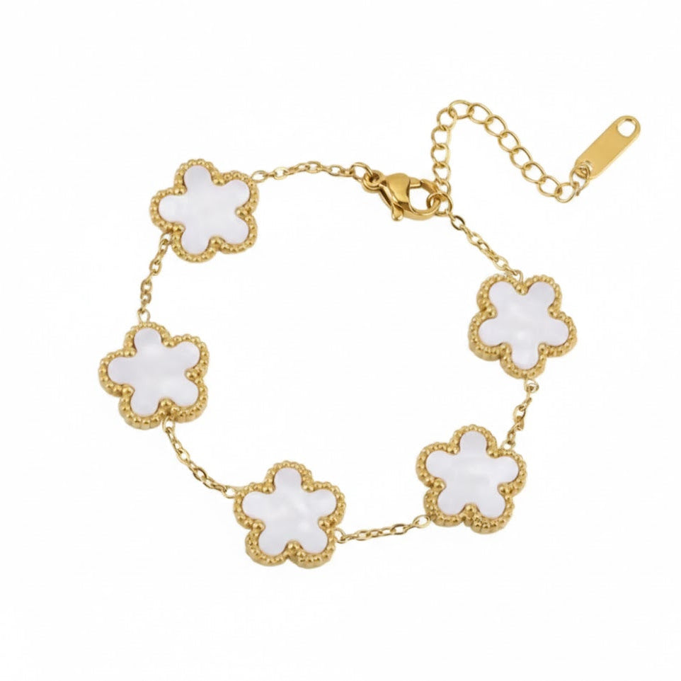 Bracelet Lydia blanc