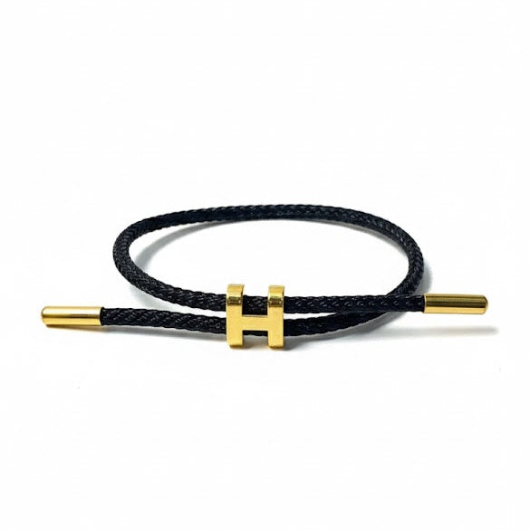 Bracelet H – Noir