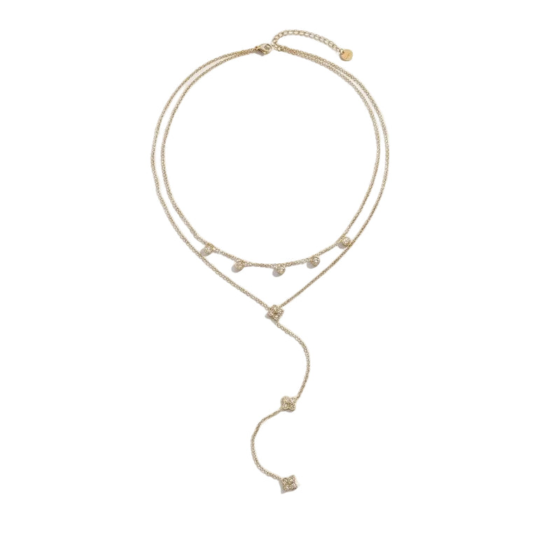 Collier Camélia 2 en 1