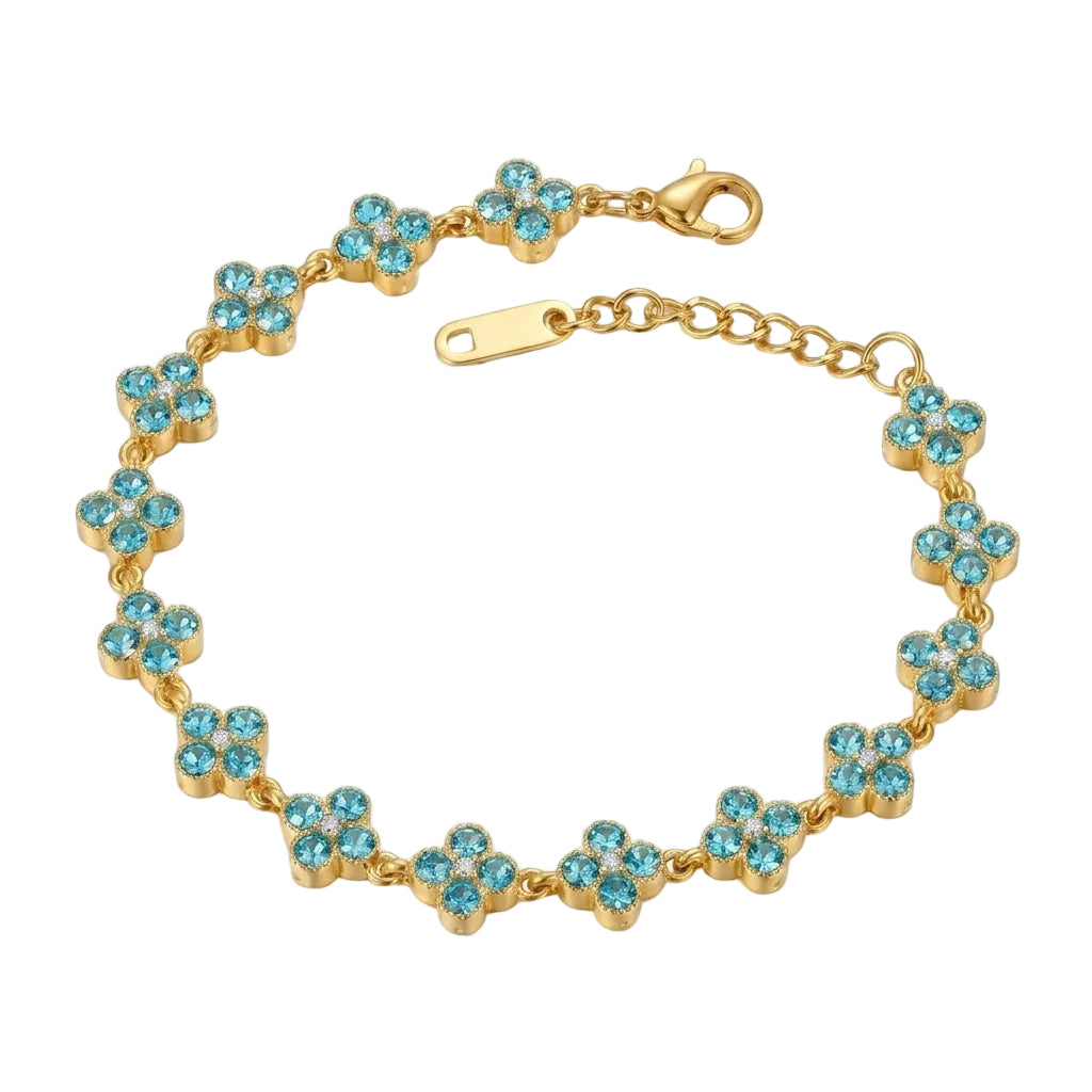 Bracelet Camelia turquoise