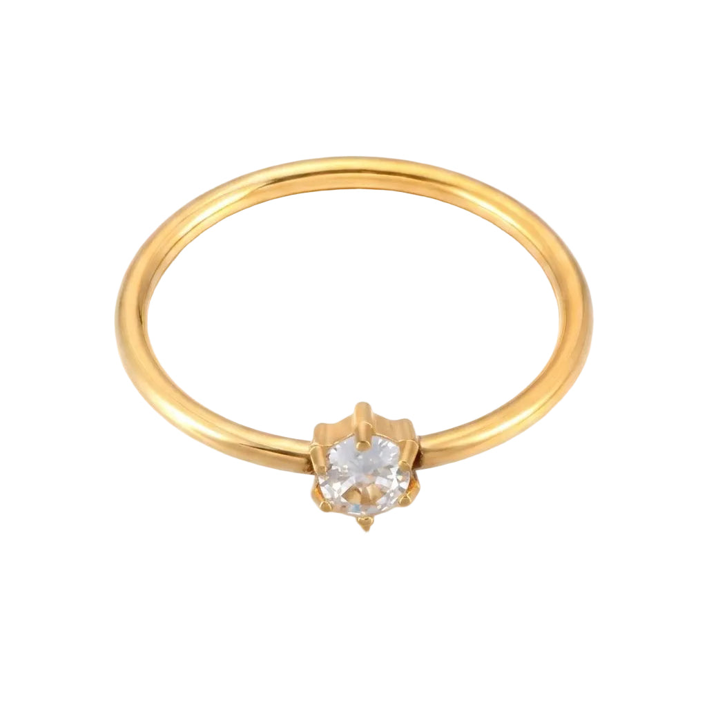 Bague Myriam doré