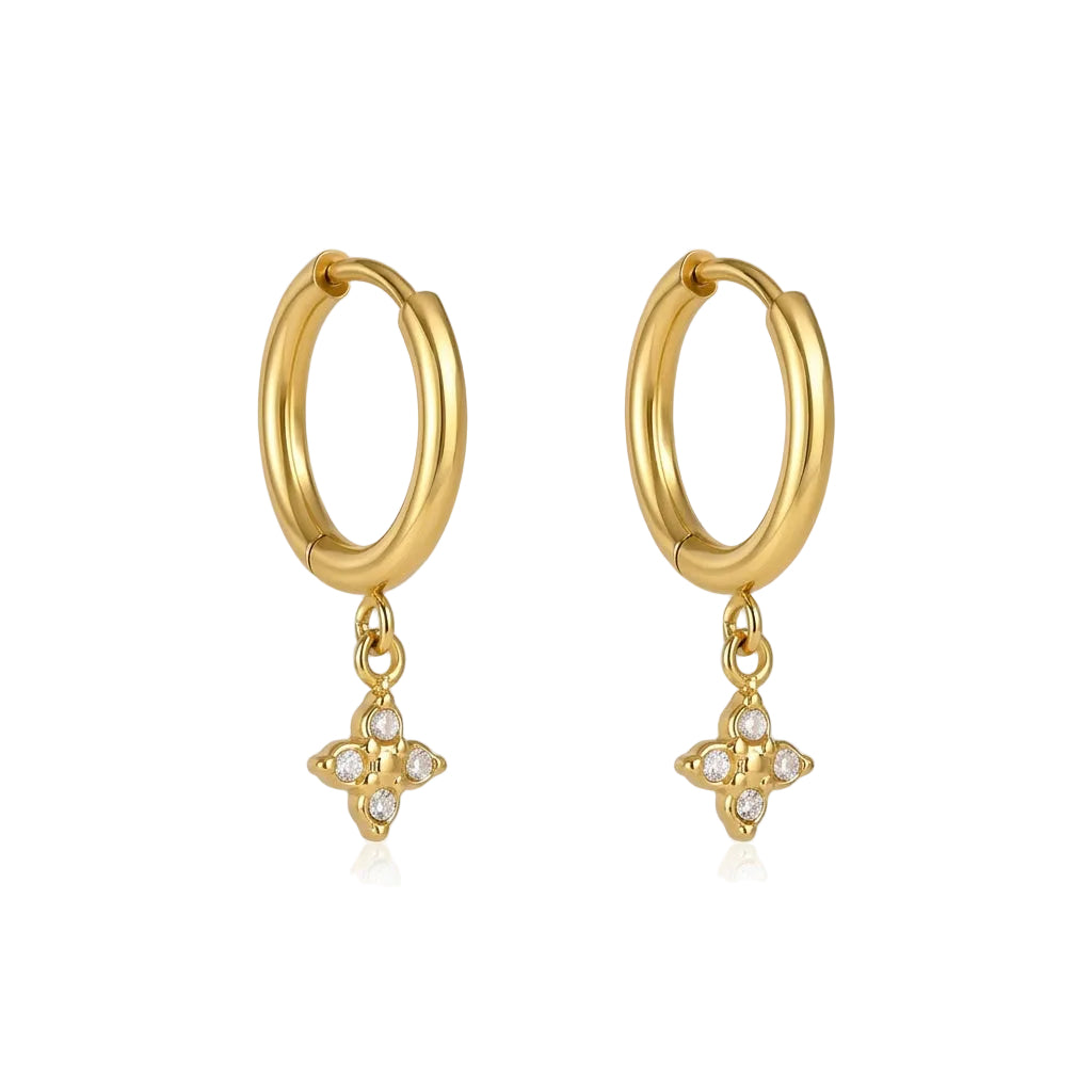 Boucles d'oreilles Camelia